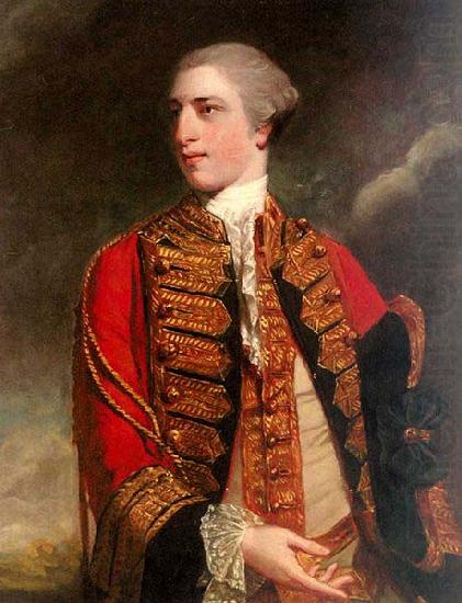 Sir Joshua Reynolds Portrait of Charles Fitzroy china oil painting image